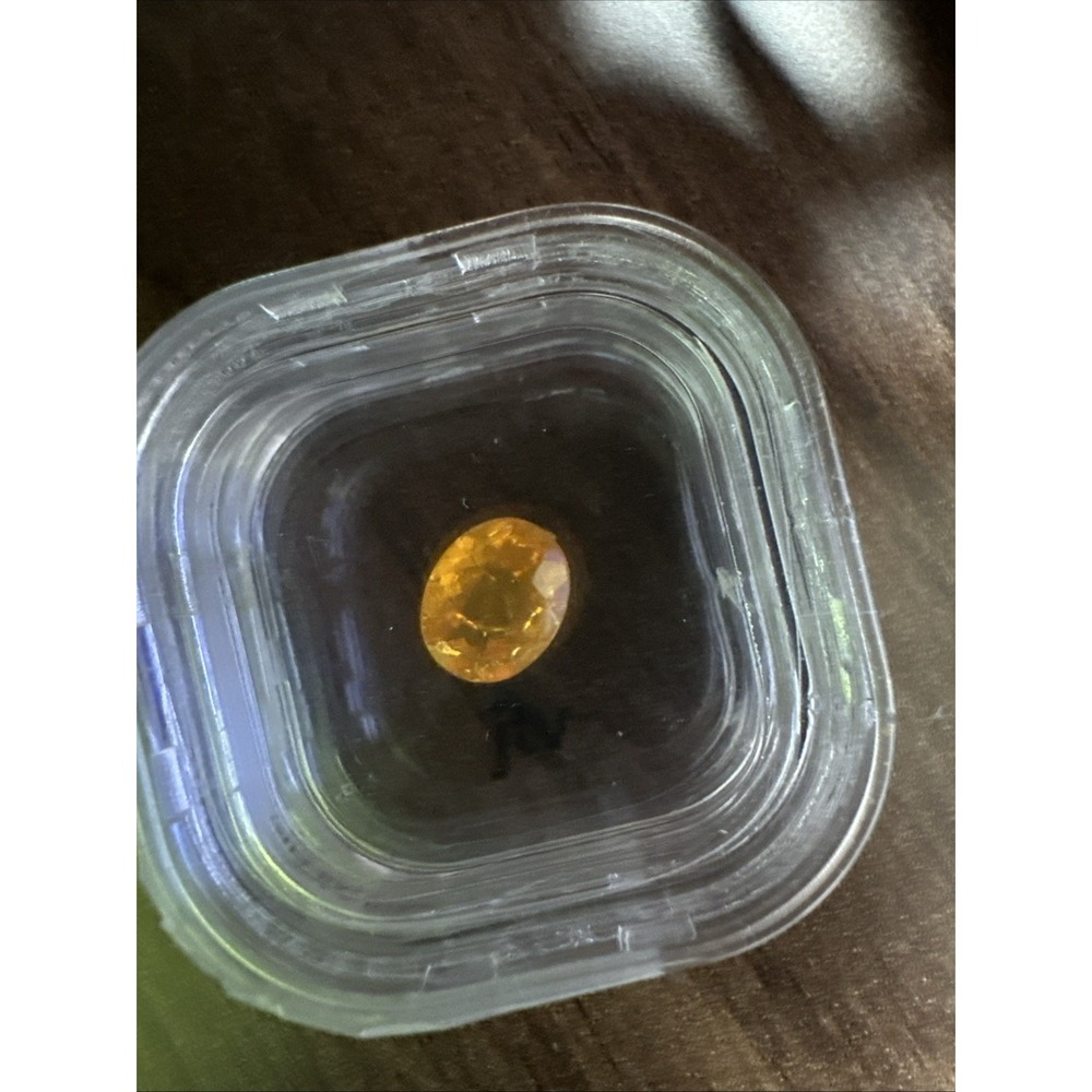 Brazilian Fire Opal Average 1.50 Ct 10 X 8 Mm Oval